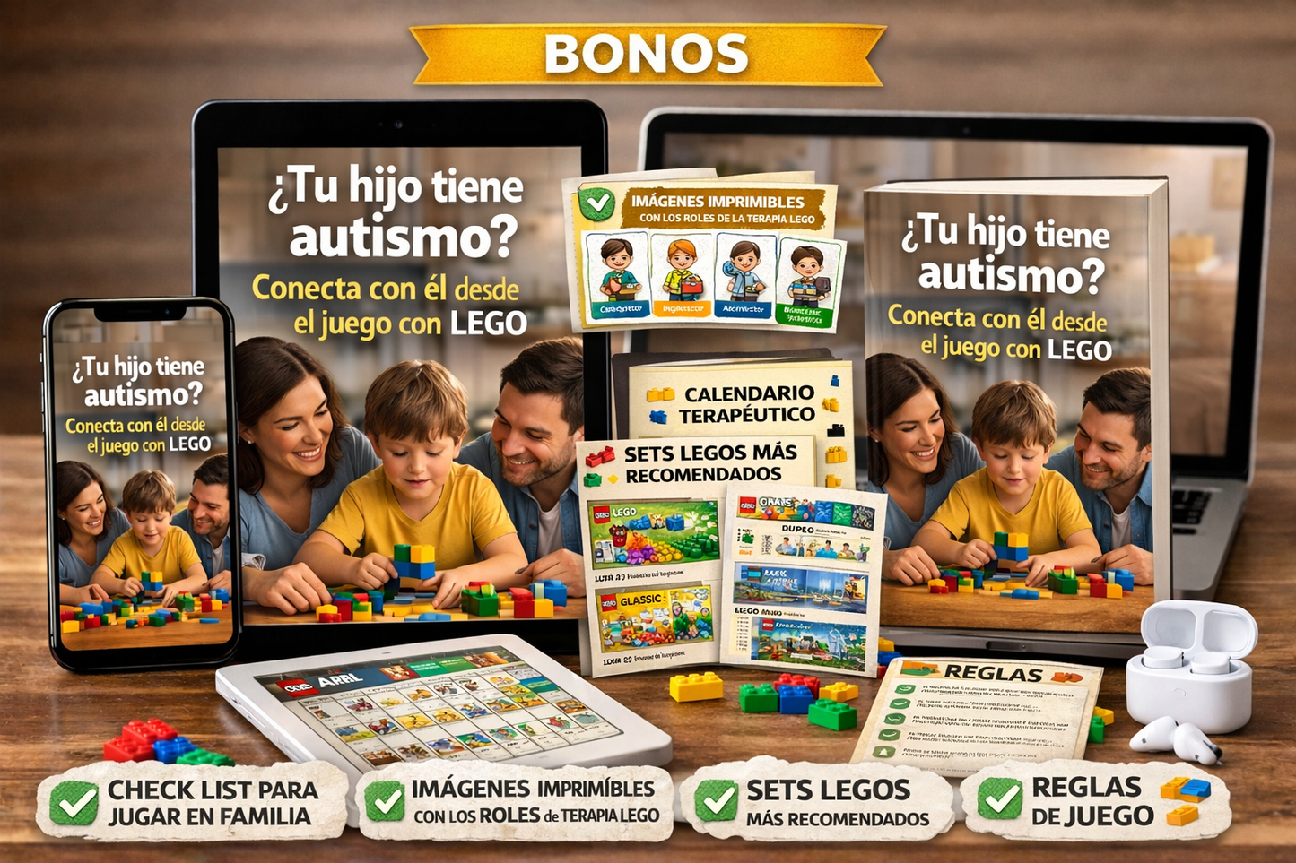 ¿Tu hijo tiene Autismo? Conectá con él desde el juego con LEGO. Guía práctica de Terapia Basada en LEGO para familias